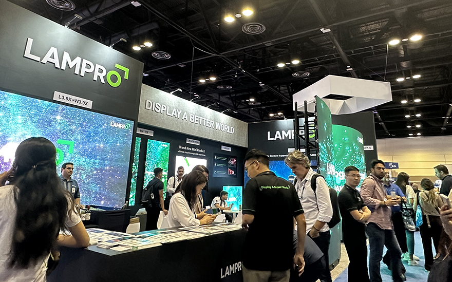 Nuevo debut de LAMPRO en InfoComm 2023